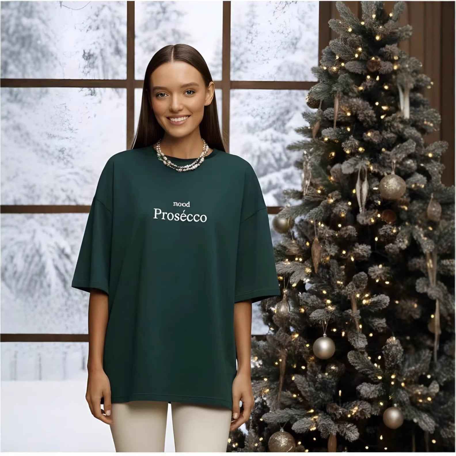 Round neck short sleeved loose top for women