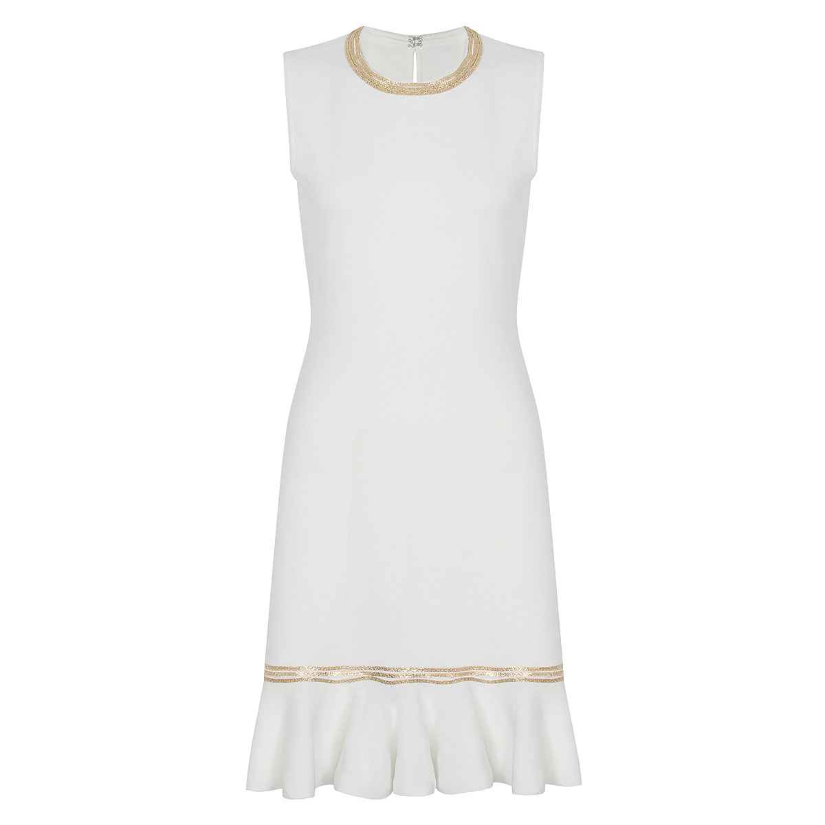 Sleeveless waist cinching dress - MODALIFE