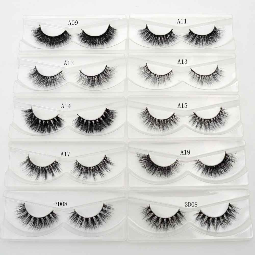 3D Mink Eyelashes Crossing Mink Lashes Hand Made Full Strip Eye Lashes 34 Styles cilios naturais False Lashes - MODALIFE