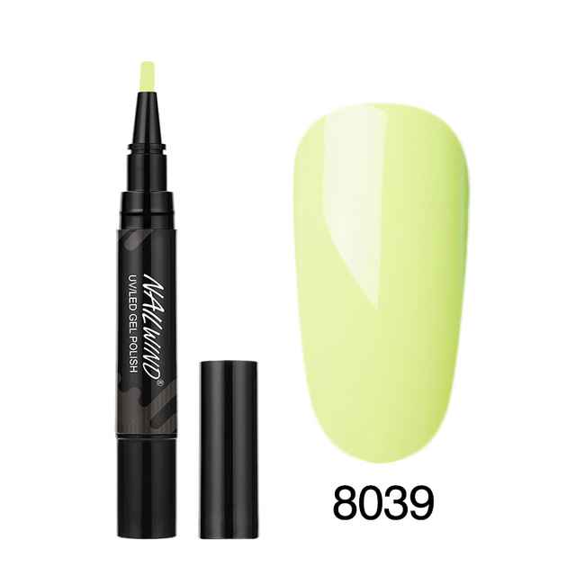Art Manicure Venalisa 60 Colors Soak Off Enamel Convenience Clean Nail Glue Pen - MODALIFE
