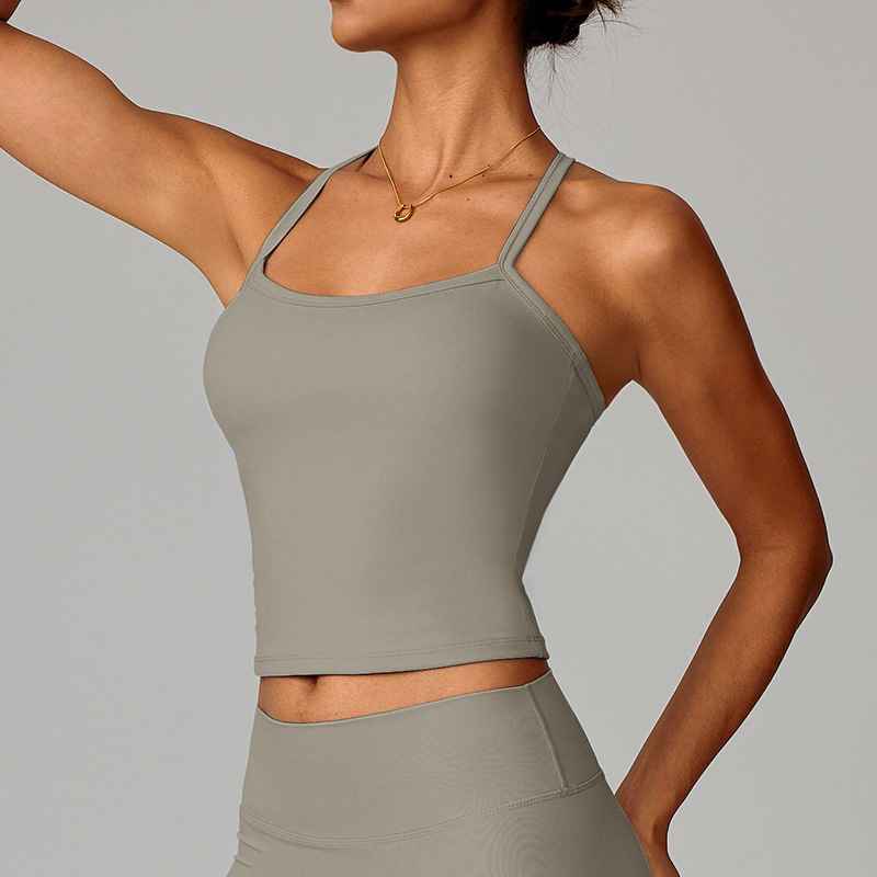 Beautiful back yoga vest quick drying fitness top - MODALIFE