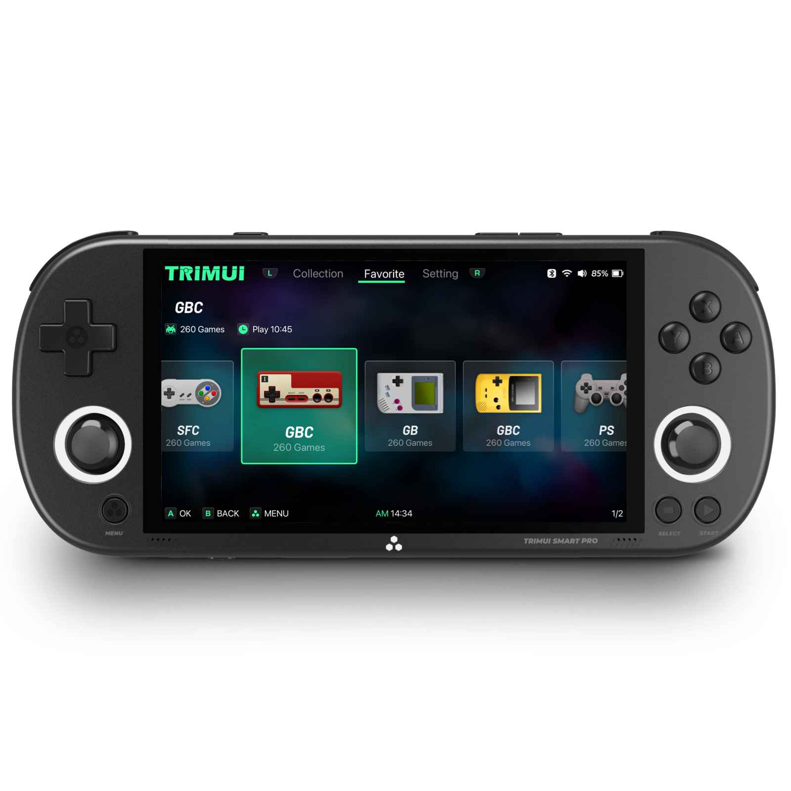 5-inch high-definition wireless open-source mini PS1 handheld game console - MODALIFE