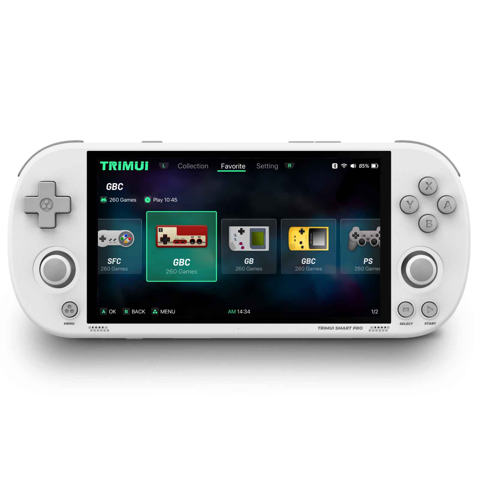 5-inch high-definition wireless open-source mini PS1 handheld game console - MODALIFE