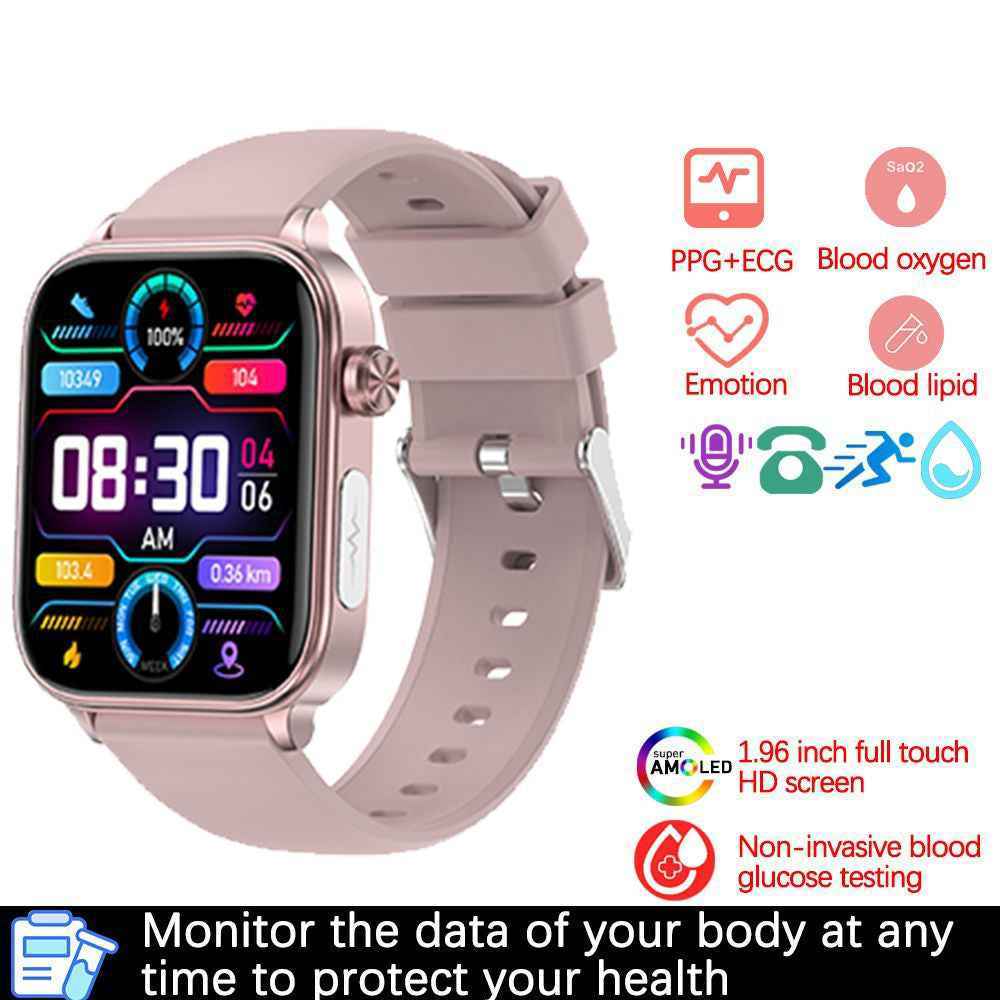 Bluetooth Calling Smart Watch with ECG + PPG, Electrocardiogram,  Blood Pressure, Multi-Sport Smartwatch