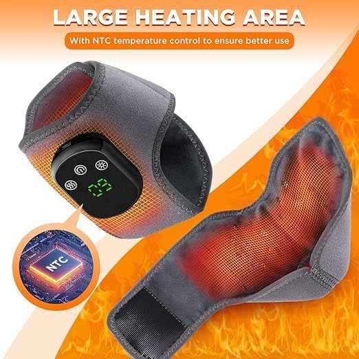 Electric ankle protection hot compress vibrating foot massager massage protector - MODALIFE