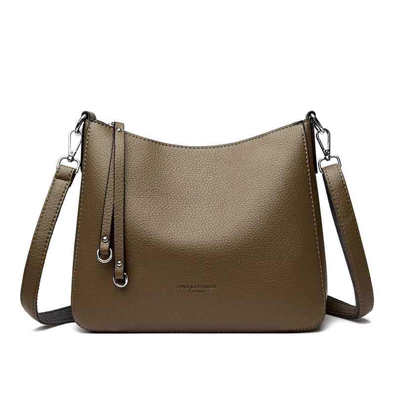 Fashionable Versatile Genuine Leather Women's Shoulder Crossbody Handheld Bag - MODALIFE