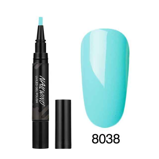 Art Manicure Venalisa 60 Colors Soak Off Enamel Convenience Clean Nail Glue Pen - MODALIFE