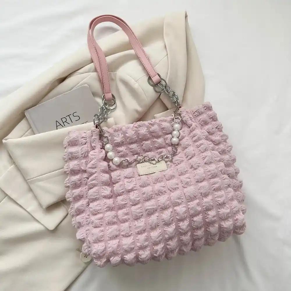 Bubble Textured Tote Bag - MODALIFE