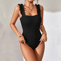 Style Solid Color Sleeveless Strapless Knit Bodysuit - MODALIFE