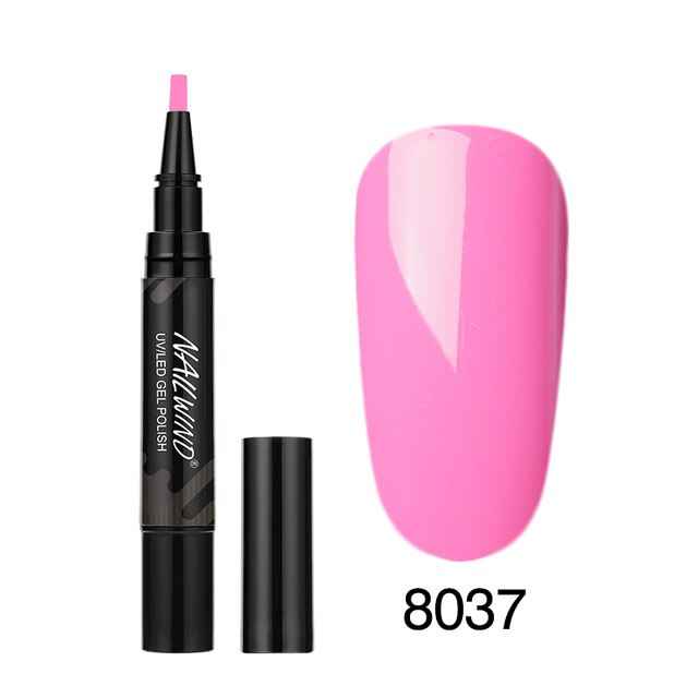Art Manicure Venalisa 60 Colors Soak Off Enamel Convenience Clean Nail Glue Pen - MODALIFE