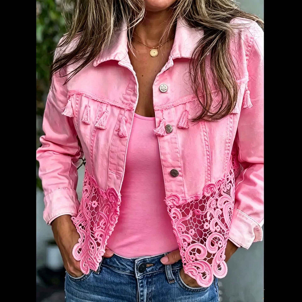 Spring Summer New Style Denim Jacket for Women Short Height Friendly - MODALIFE