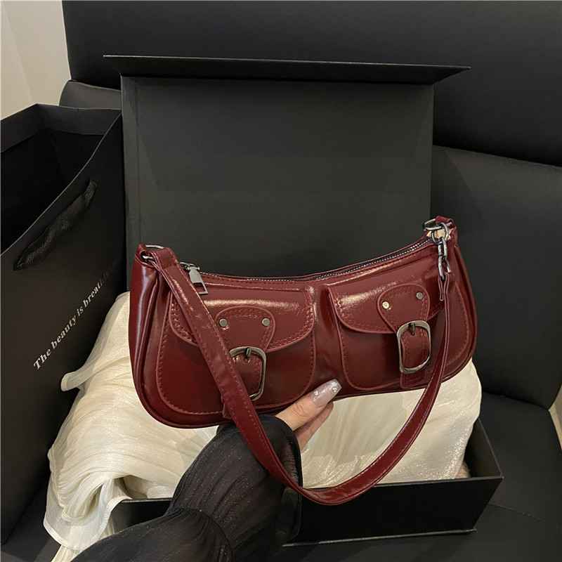 style Commute Mini Bag Simple Casual Shoulder Crossbody Square Bag Small& - MODALIFE