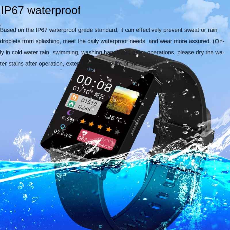 Smart Watch Heart Rate Blood Pressure Temperature Sleep Monitoring Smart Sports Watch NFC Access Control Wristband - MODALIFE