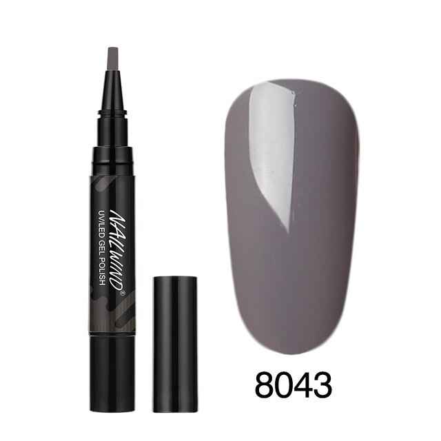 Art Manicure Venalisa 60 Colors Soak Off Enamel Convenience Clean Nail Glue Pen - MODALIFE