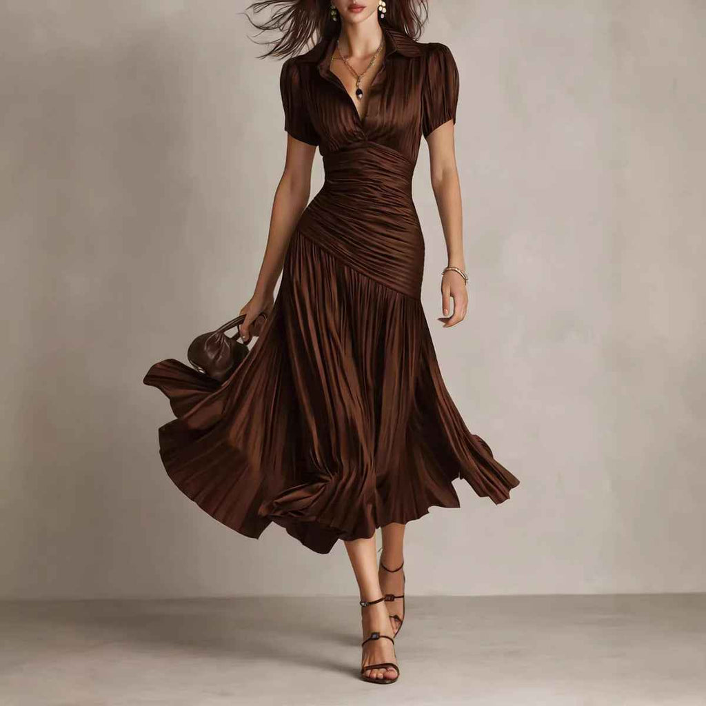 Striped patchwork dress - MODALIFE