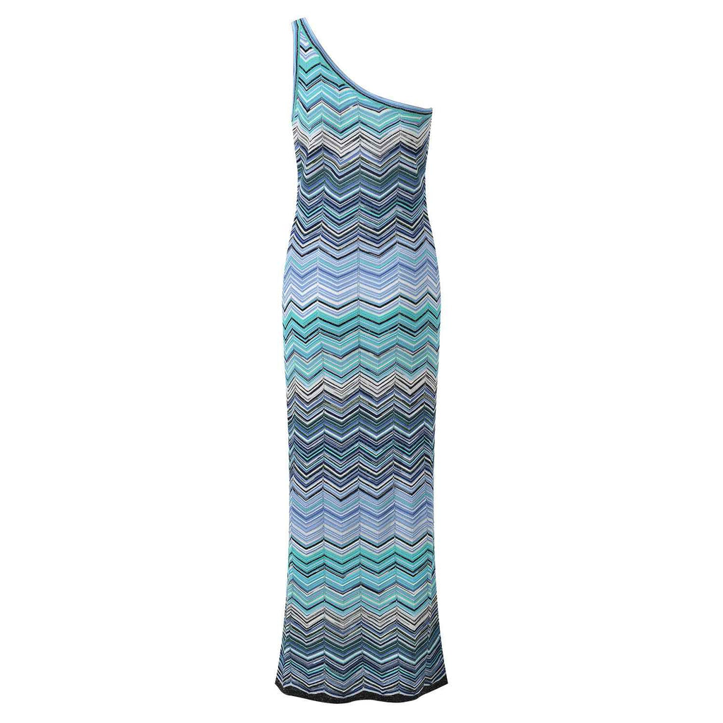 Single shoulder camisole long skirt - MODALIFE