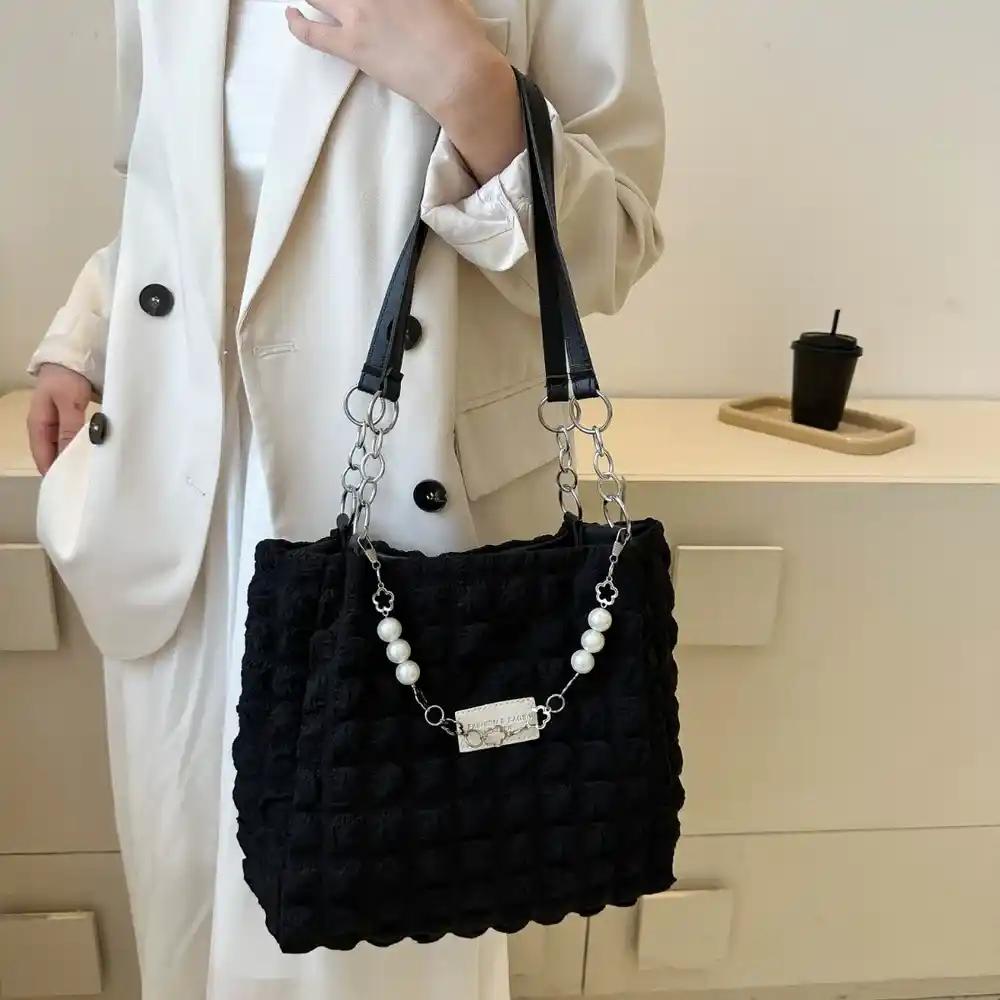 Bubble Textured Tote Bag - MODALIFE
