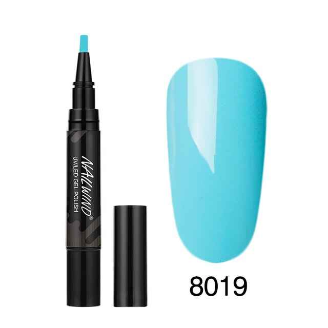 Art Manicure Venalisa 60 Colors Soak Off Enamel Convenience Clean Nail Glue Pen - MODALIFE