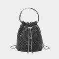 Diamond bucket bag for women