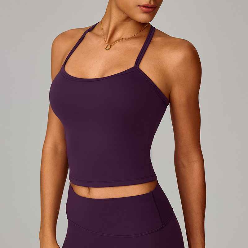 Beautiful back yoga vest quick drying fitness top - MODALIFE