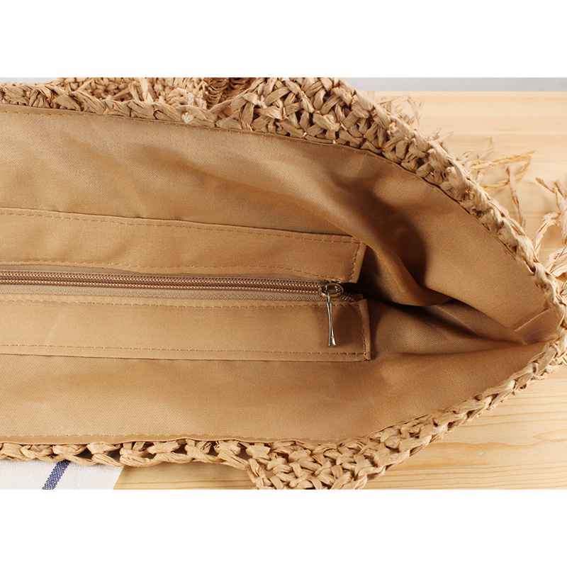 Beach Resort Chic: Handwoven Tassel Bag - Stylish, Spacious, and Versatile Crossbody Bag - MODALIFE