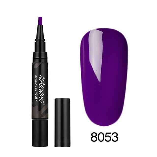 Art Manicure Venalisa 60 Colors Soak Off Enamel Convenience Clean Nail Glue Pen - MODALIFE