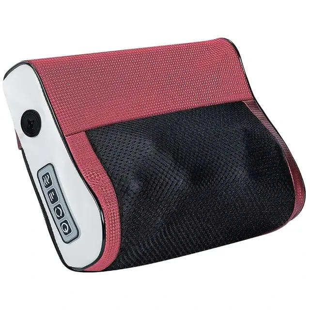 4 Key Smart Cervical Neck Shoulder Electric Waist Back Shiatsu Massage Pillow Heated Car Seat Massage Neck and Shoulder Massager - MODALIFE