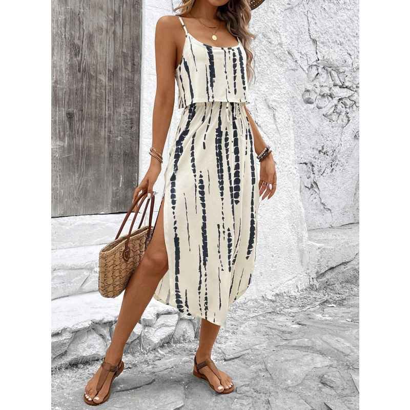 Printed camisole dress - MODALIFE