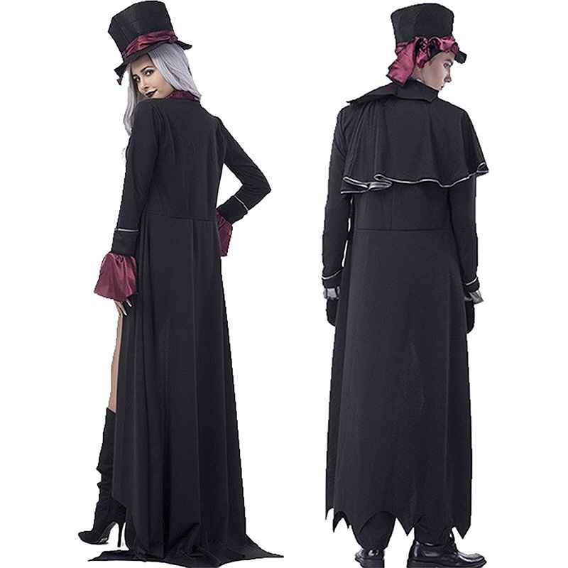 Vampire Costume Halloween Knight Performance Costume Role Play Dark Knight Anime Cosplay Costume for Men and Women - MODALIFE
