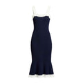 Sleeveless lace patchwork dress - MODALIFE