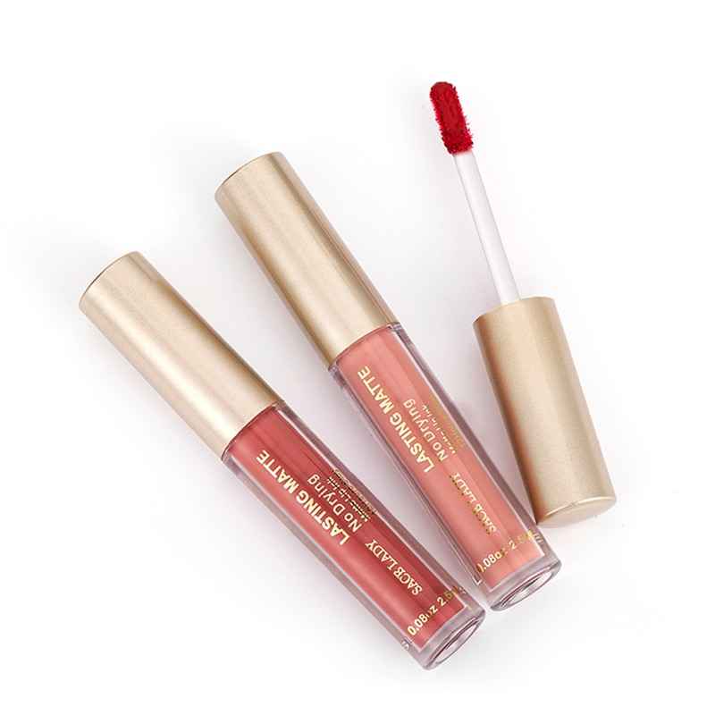 Make Up Waterproof Nude Lipstick Long Lasting Liquid Matte Lipstick Kit Lip Gloss Cosmetics Lipgloss Lip Makeup - MODALIFE