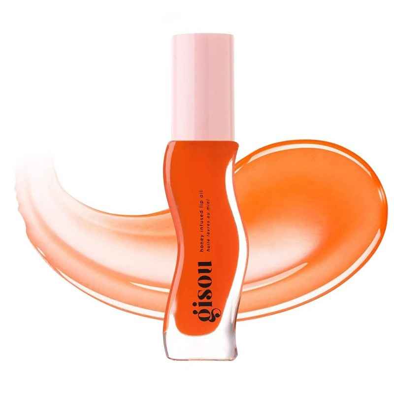 Hydrating Lip Oil Gloss Honey Gold 6-in-1 Moisturizing Lip Care - MODALIFE