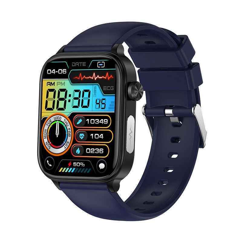 Bluetooth Calling Smart Watch with ECG + PPG, Electrocardiogram,  Blood Pressure, Multi-Sport Smartwatch