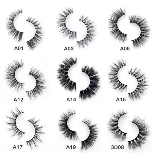 3D Mink Eyelashes Crossing Mink Lashes Hand Made Full Strip Eye Lashes 34 Styles cilios naturais False Lashes - MODALIFE