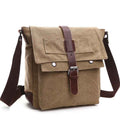 Men Business Messenger Bags For Men Shoulder Bag vintage Canvas Crossbody Pack Retro Casual Office Travel Bag - MODALIFE