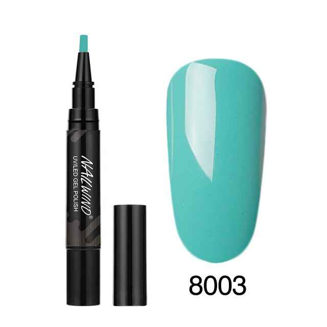 Art Manicure Venalisa 60 Colors Soak Off Enamel Convenience Clean Nail Glue Pen - MODALIFE