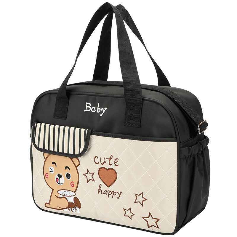 New oxford cloth cute pattern trend single shoulder bag casual diagonal bag