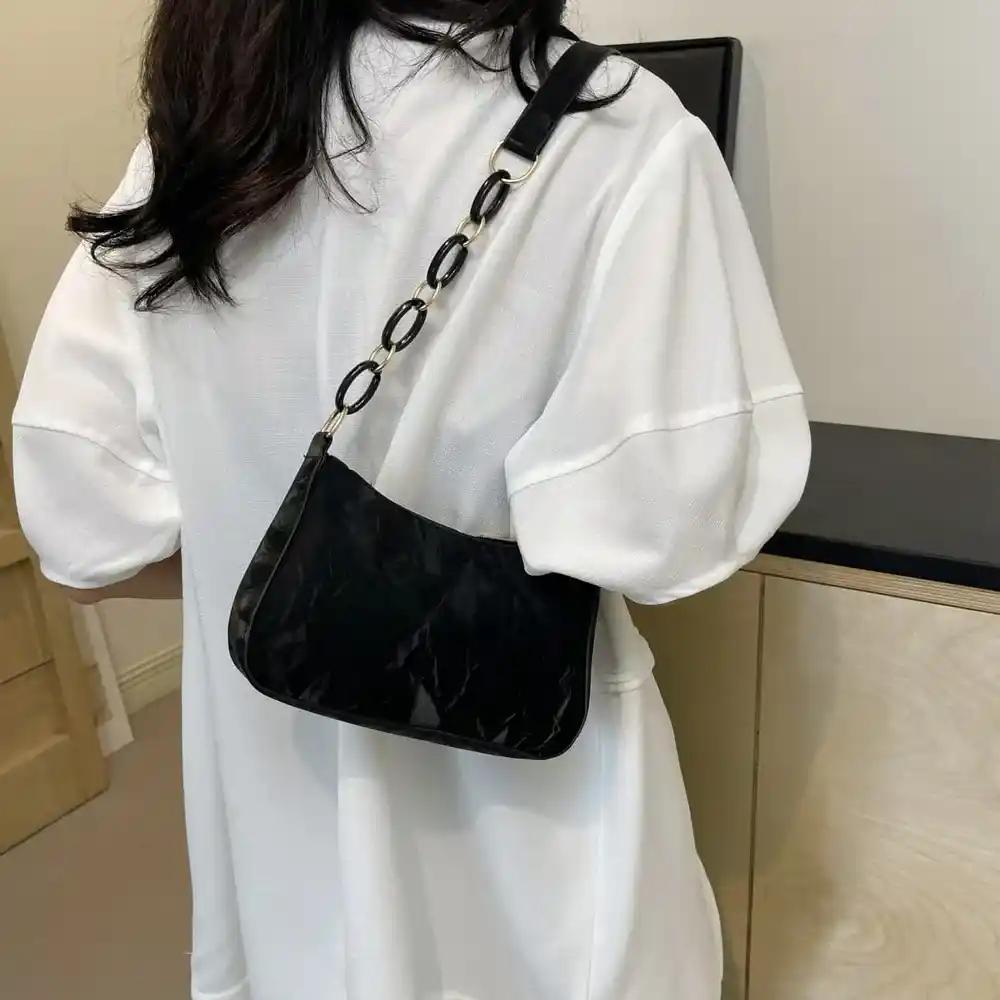 Bow PU Leather Shoulder Bag - MODALIFE