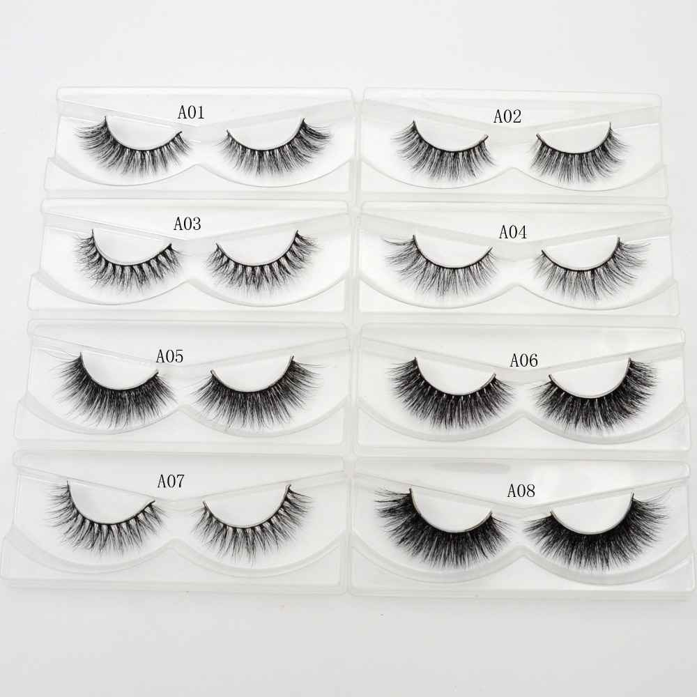 3D Mink Eyelashes Crossing Mink Lashes Hand Made Full Strip Eye Lashes 34 Styles cilios naturais False Lashes - MODALIFE