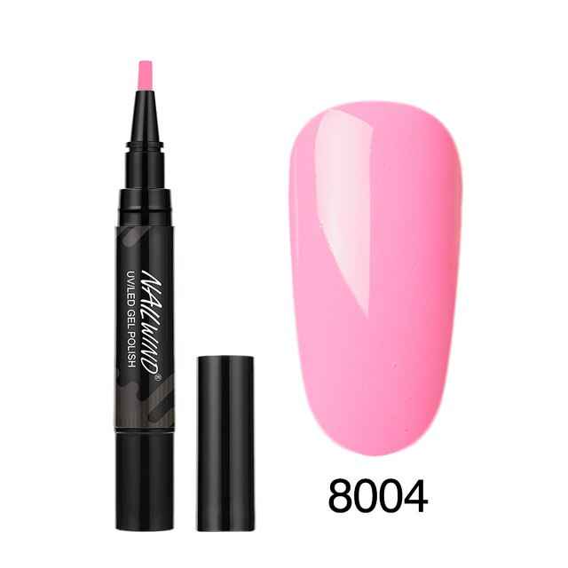 Art Manicure Venalisa 60 Colors Soak Off Enamel Convenience Clean Nail Glue Pen - MODALIFE