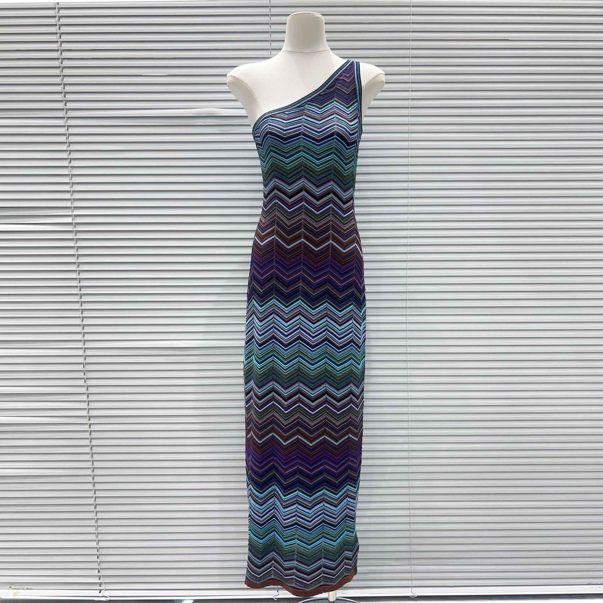 Single shoulder camisole long skirt - MODALIFE