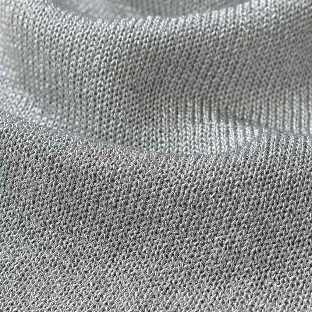 Metallic thread knitted halter dress - MODALIFE