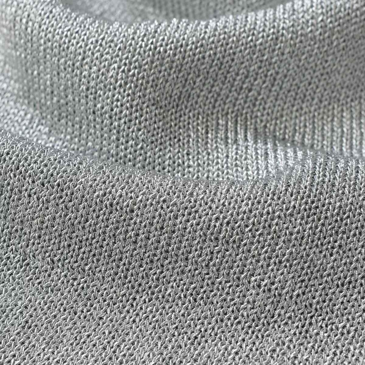 Metallic thread knitted halter dress - MODALIFE