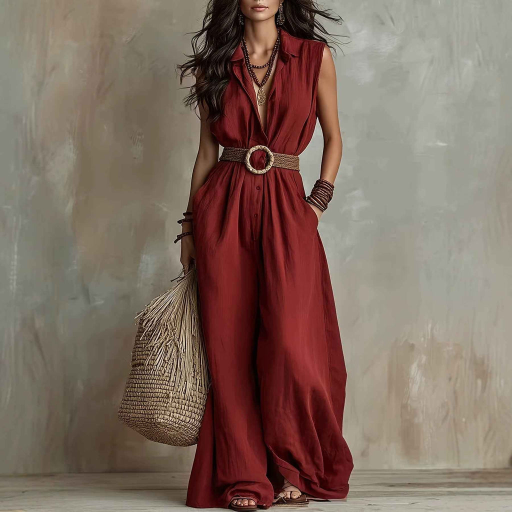 Sleeveless jumpsuit - MODALIFE