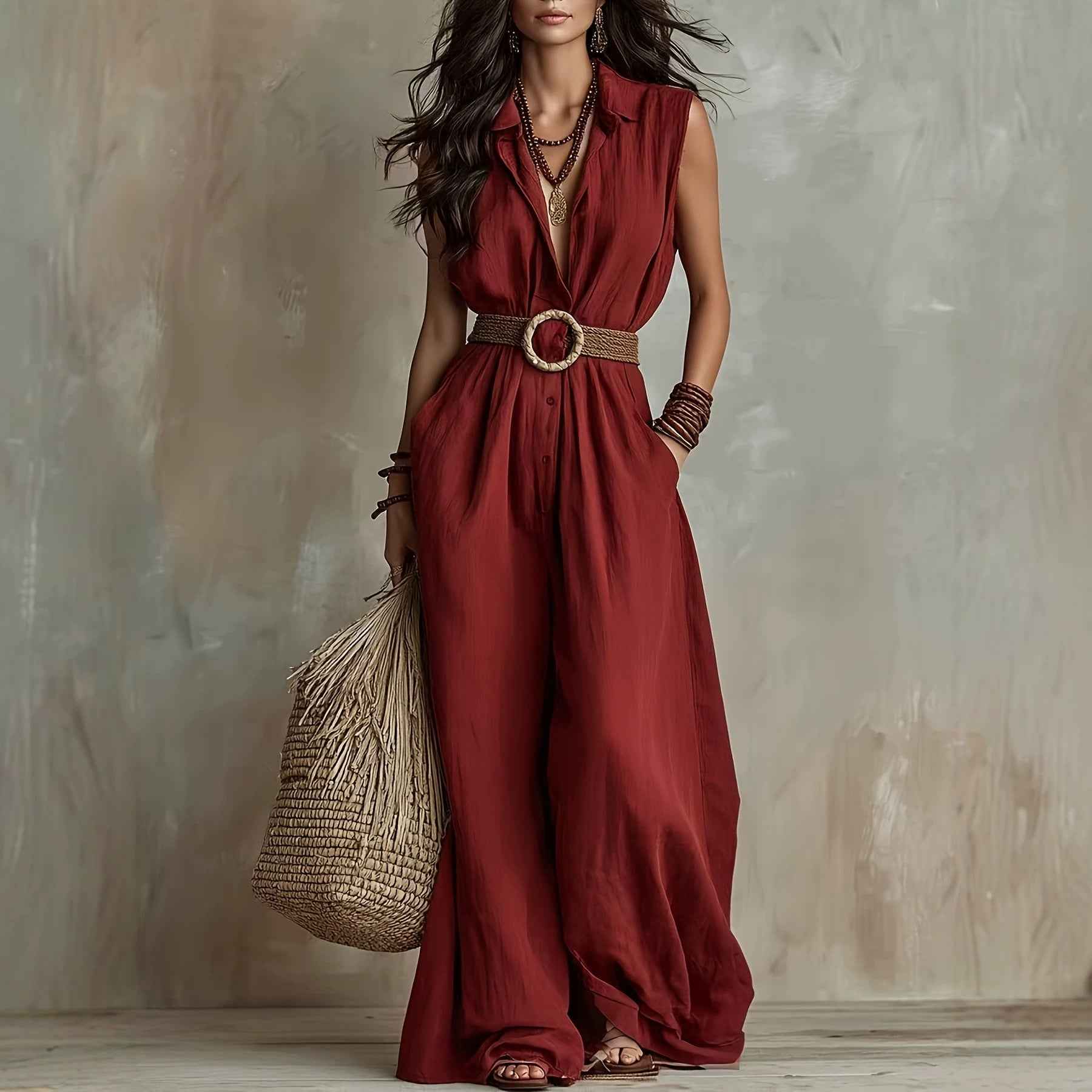 Sleeveless jumpsuit - MODALIFE
