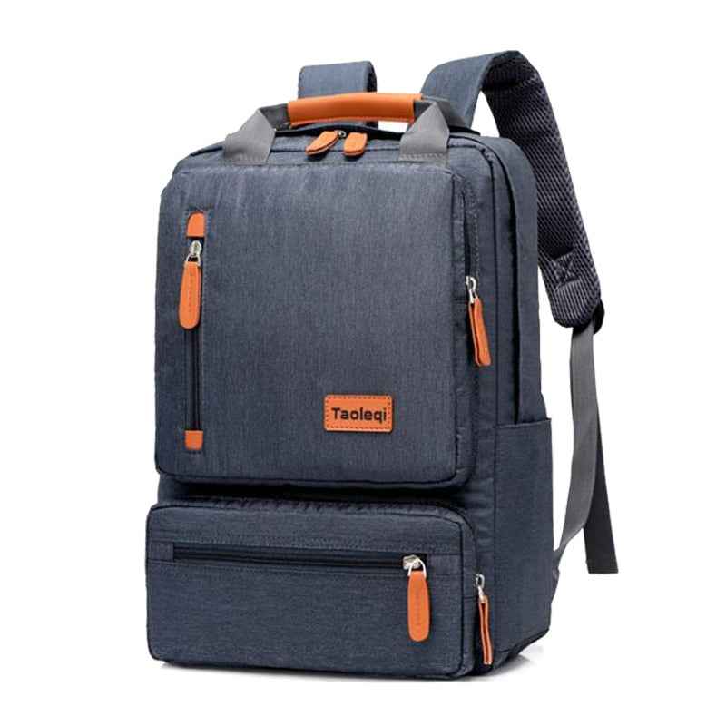 Casual Business Men Computer Backpack Light 15 inch Laptop Bag Waterproof Oxford cloth Lady Anti-theft Travel Backpack Gray - MODALIFE