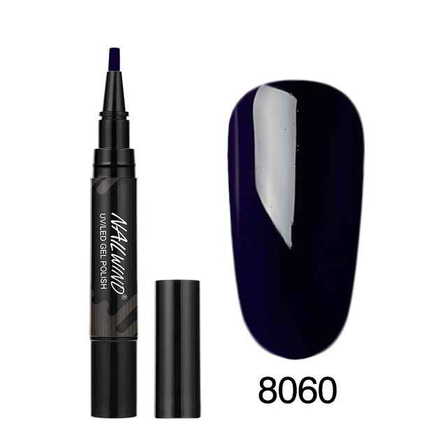 Art Manicure Venalisa 60 Colors Soak Off Enamel Convenience Clean Nail Glue Pen - MODALIFE