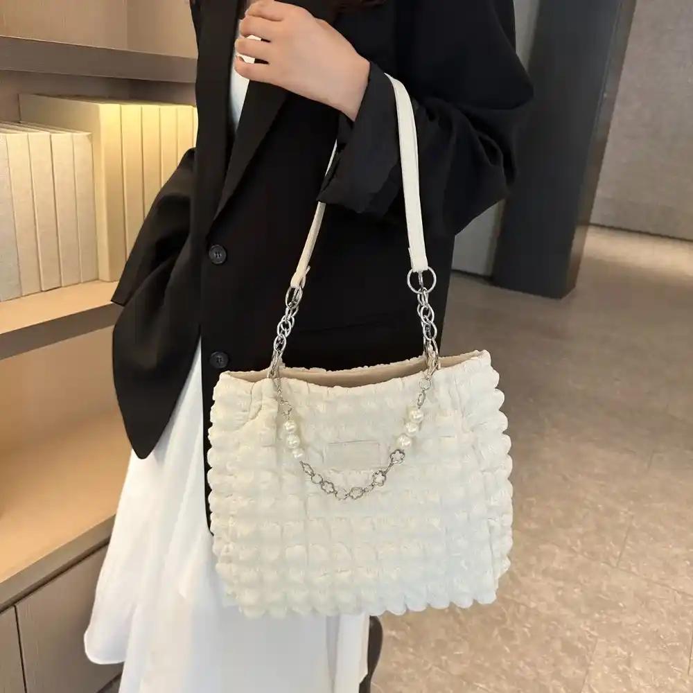 Bubble Textured Tote Bag - MODALIFE