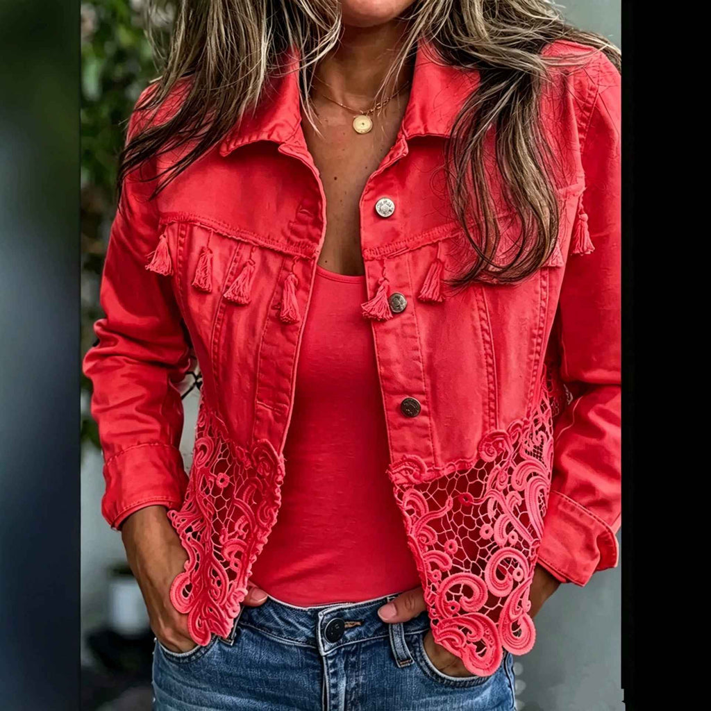 Spring Summer New Style Denim Jacket for Women Short Height Friendly - MODALIFE