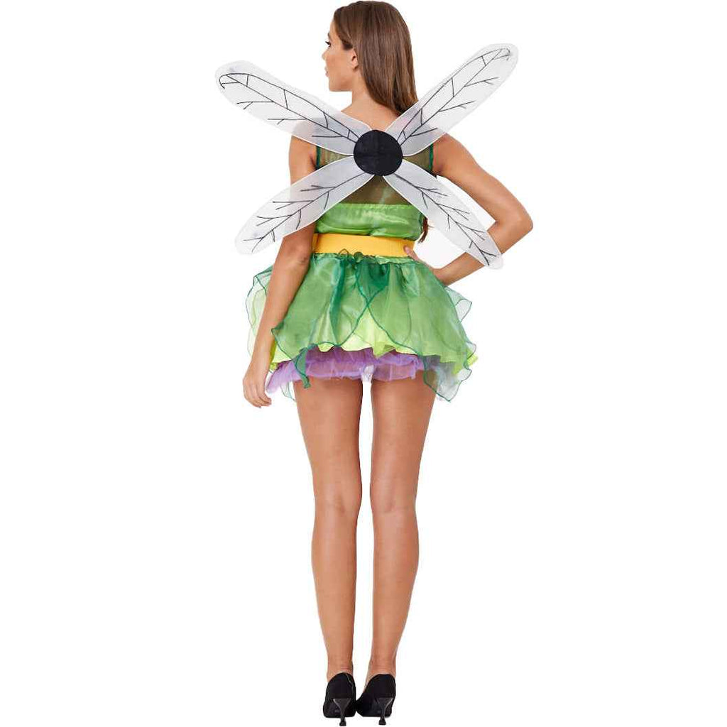 Green Forest Fairy Dragonfly Costume Role Play Halloween Outfit COS Angel Costume Game Uniform - MODALIFE